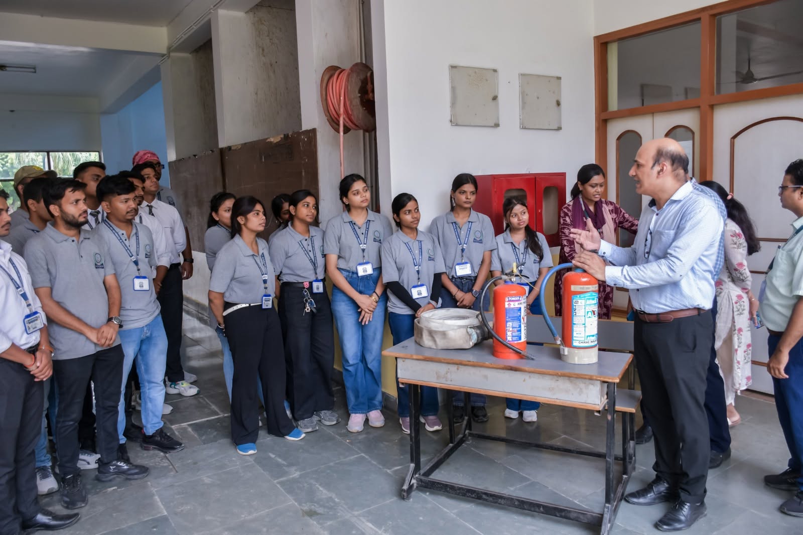🔥 Fire Safety Drill at Ashoka Institute of Technology & Management   🚒