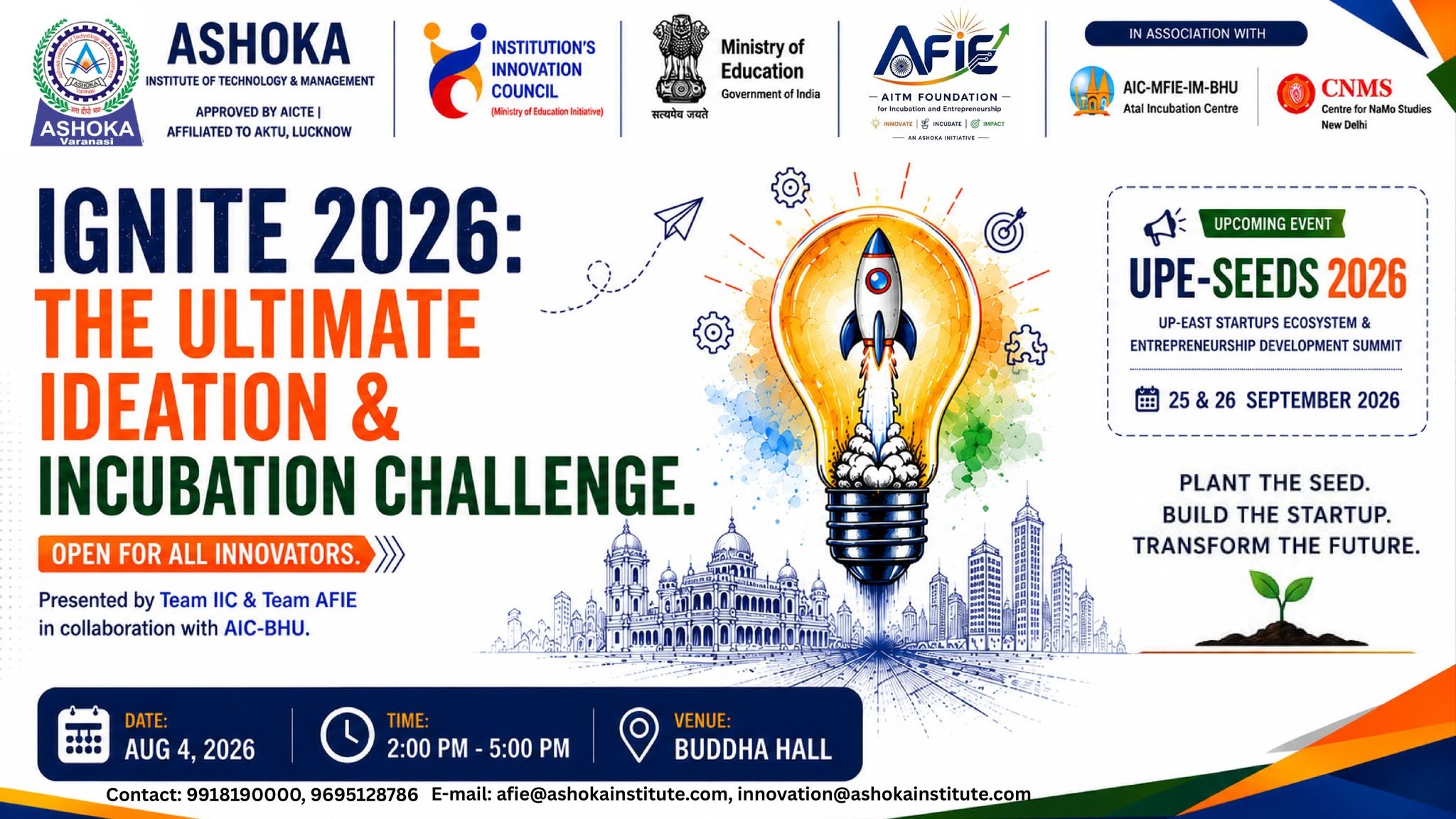 🚀 IGNITE 2026 – The Ultimate Ideation & Incubation Challenge